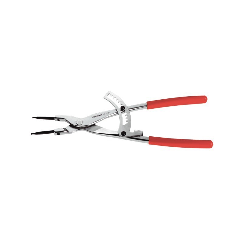 PINCE A CIRCLIPS A CREMAILLERE EXTERIEUR 85-200 DROIT FACOM