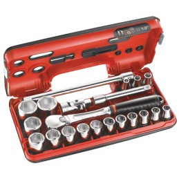 DOUILLES ET ACCESSOIRES 1/2" COFFRET 20 PIECES FACOM
