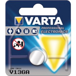 PILE BOUTON ALCALINE V13GA 1,5V BLISTER VARTA