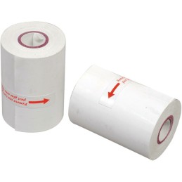 LOT DE 2 BOBINES PAPIER POUR TESTEURS BT301 ET BT501