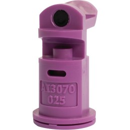 BUSE TEEJET DOUBLE JET ANTI DERIVE AI3070 025 VP VIOLET POLYMERE