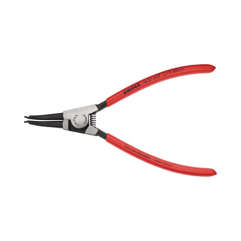 PINCE A CIRCLIPS EXTERIEUR 19-60 MM COUDEE 45° KNIPEX