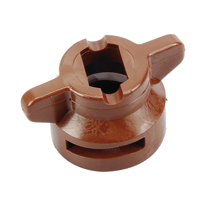 ECROU HARDI MARRON 8MM ERGOTS FINS