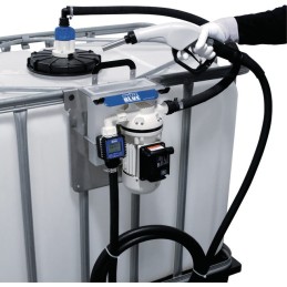 KIT STATION ADBLUE IBC 35L/MN 230V PISTOLET AUTO + COMPTEUR