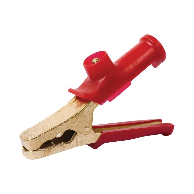 PINCE DE DEMARRAGE ROUGE 70MM2 EN LAITON
