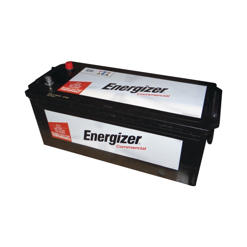 BATTERIE 12V 180Ah 1400A EN +GAUCHE ENERGIZER EC34