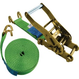 SANGLE D"ARRIMAGE 5T CLIQUET INVERSE LG9M CROCHETS ECART