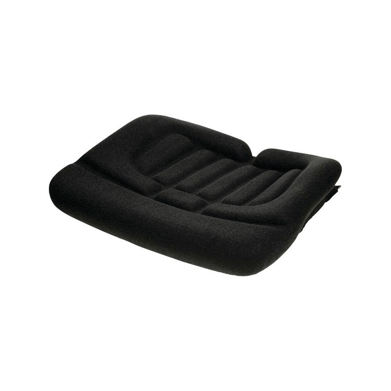 COUSSIN ASSISE TISSU NOIR MSG 20