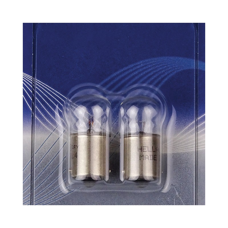 BLISTER 2 AMPOULES R10W - 12V - HELLA