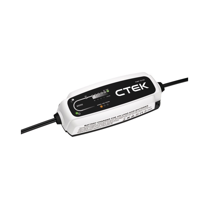 CHARGEUR CTEK TIME TO GO 12V - 5.0A
