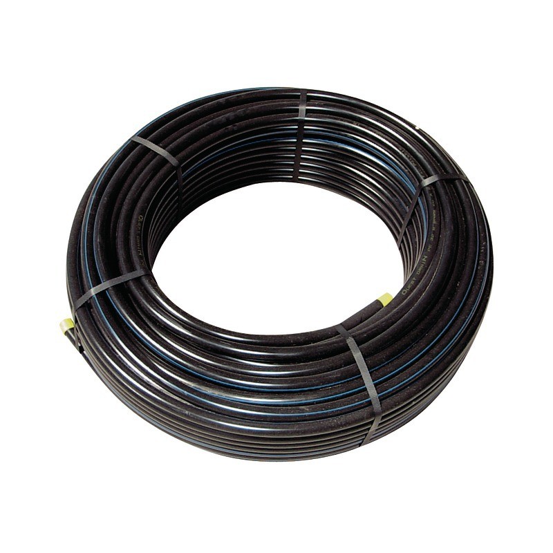 TUYAU SEMI RIGIDE FILET BLEU PE32 20X2,3 ROULEAU DE 25 M