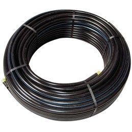 TUYAU SEMI RIGIDE FILET BLEU PE32 20X2,3 ROULEAU DE 50 M