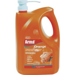 SAVON CREME LAVANTE ARMA ORANGE SALISSURES FORTES BIDON 4 LITRES