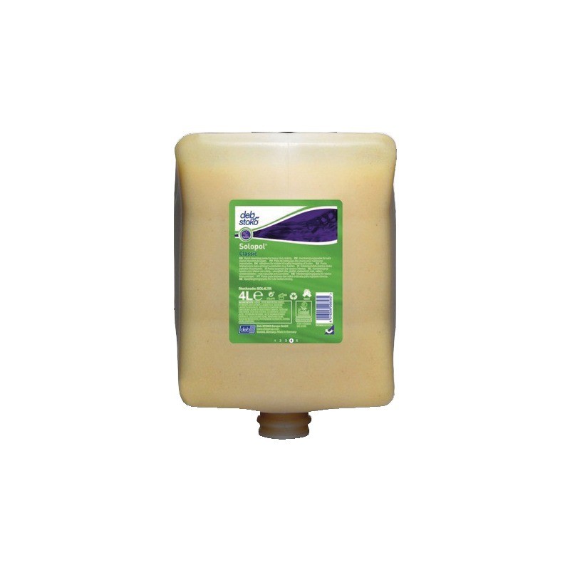 SAVON SOLOPOL CLASSIC SALISSURES FORTES RECHARGE 4 LITRES