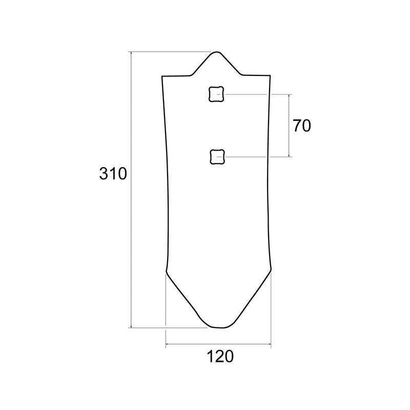POINTE TYPE UNIA KOS  1738/05-006/0