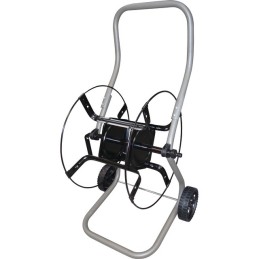 ENROULEUR SUR  ROUE POUR TUYAU ARROSAGE CAPACITE 70M 15MM MERMIER