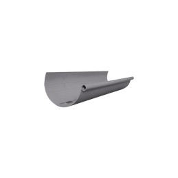 GOUTTIERE 250 MM GRIS LONGUEUR 2 M