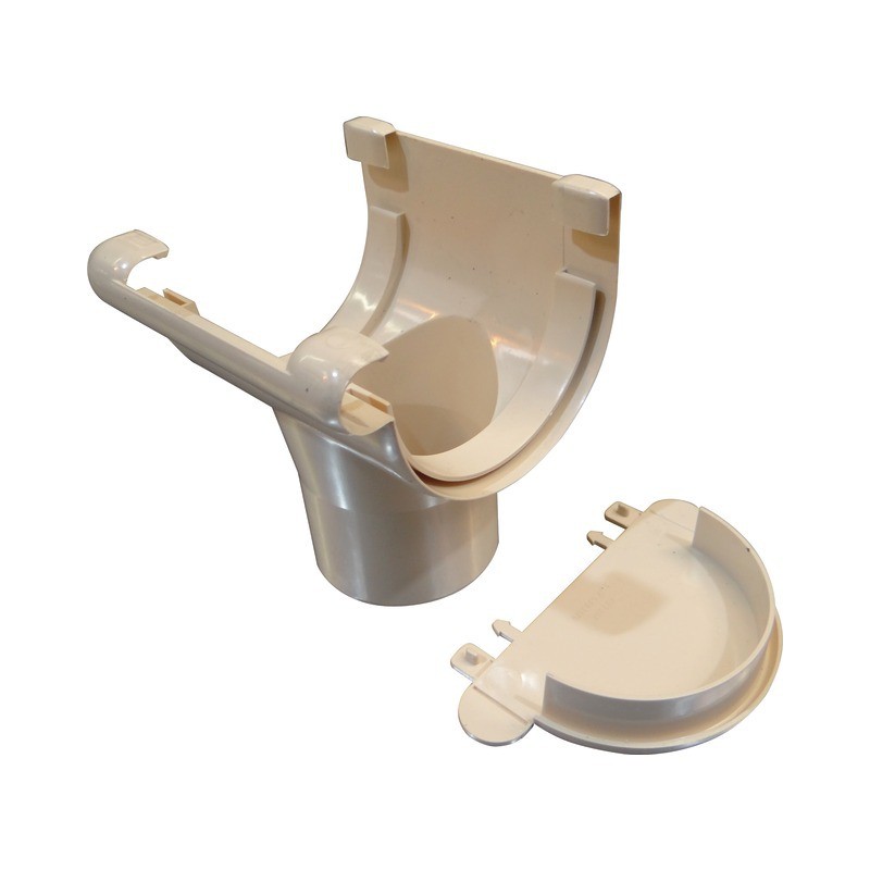 NAISSANCE D ET G DE GOUTTIERE 160 MM A COLLER