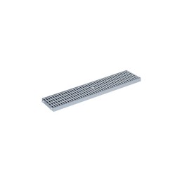 GRILLE DE CANIVEAU ABS RENFORCE 130X500X20 GRISE
