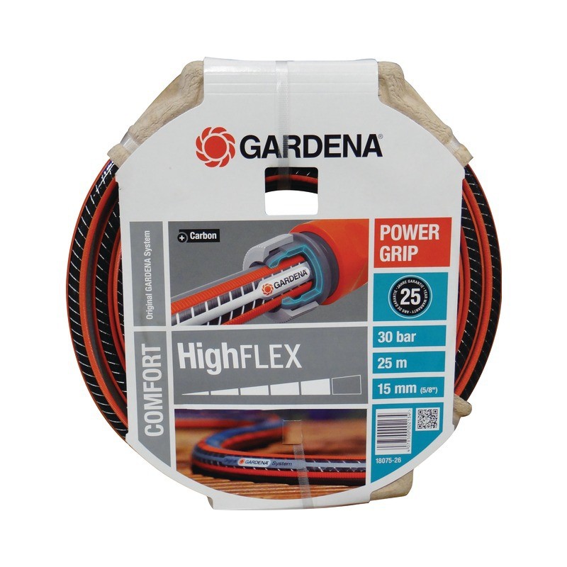 TUYAU COMFORT HIGHFLEX 15MM ROULEAU DE 25M GARDENA