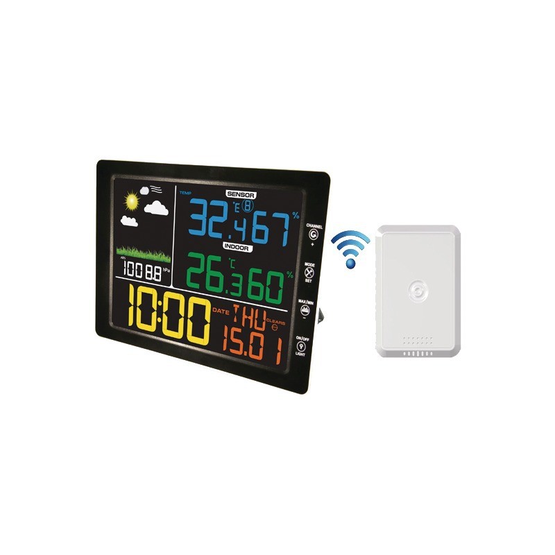 STATION MÉTÉOROLOGIQUE SANS FIL TECHNI-POWER