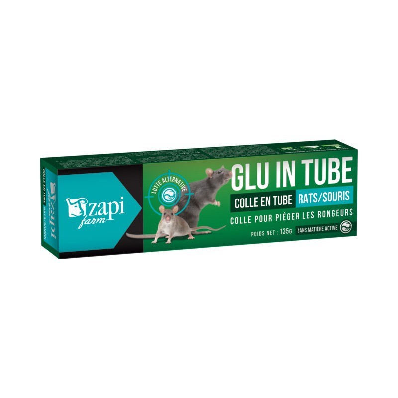 COLLE GLUE EN TUBE SPECIALE RATS ET SOURIS TUBE 135G