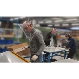 VISIERE DE PROTECTION POLYPROPYLENE
