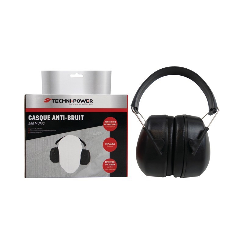 CASQUE ANTI-BRUIT REPLIABLE TECHNI-POWER