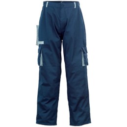 PANTALON MARINE/GRIS TAILLE XS
