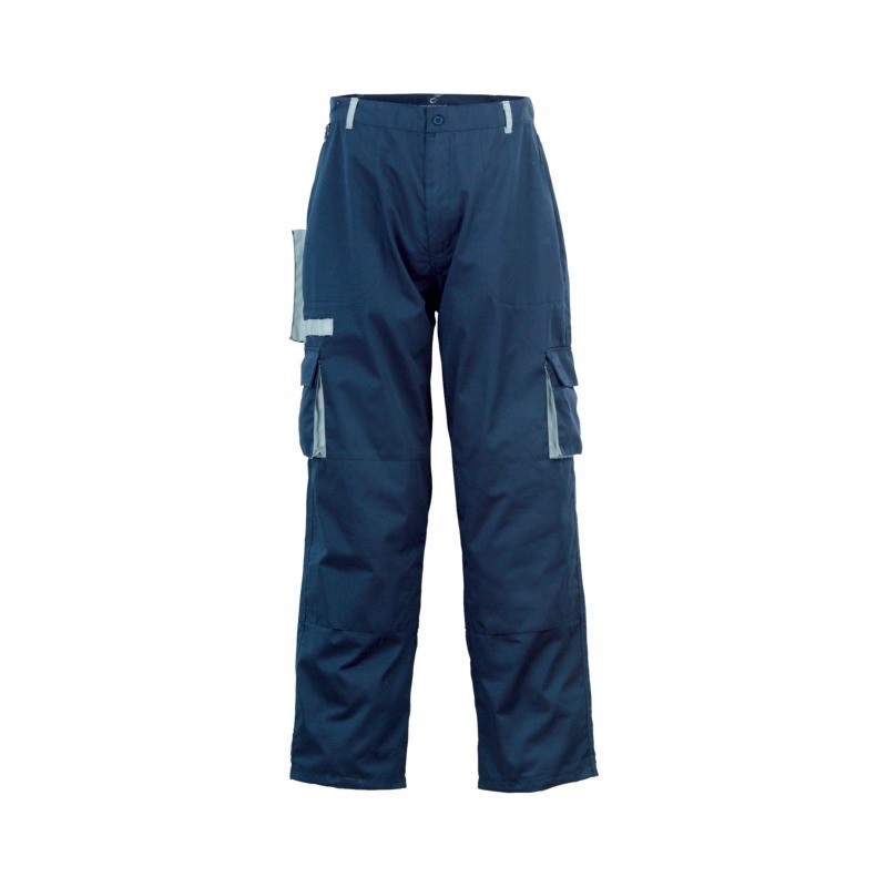 PANTALON MARINE/GRIS TAILLE XS