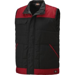 GILET SANS MANCHES EVERYDAY NOIR ET ROUGE TAILLE M