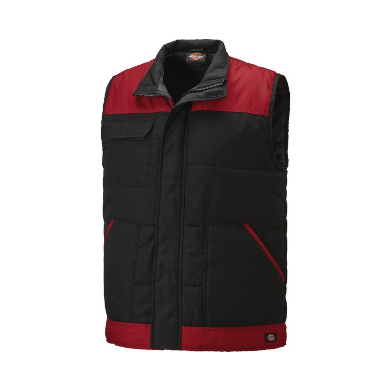 GILET SANS MANCHES EVERYDAY NOIR ET ROUGE TAILLE M