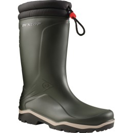 BOTTES PVC HIVER VERTE BLIZZARD DUNLOP P43