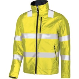 VESTE BI-VISIBLE JAUNE M