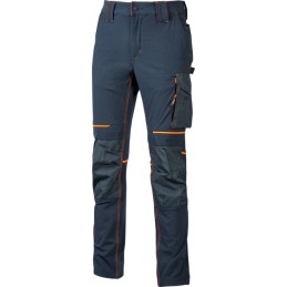 PANTALON ATOM MARINE/ORANGE TAILLE XL