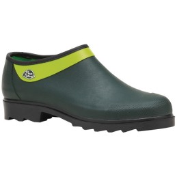 Sabot caoutchouc vert campanule