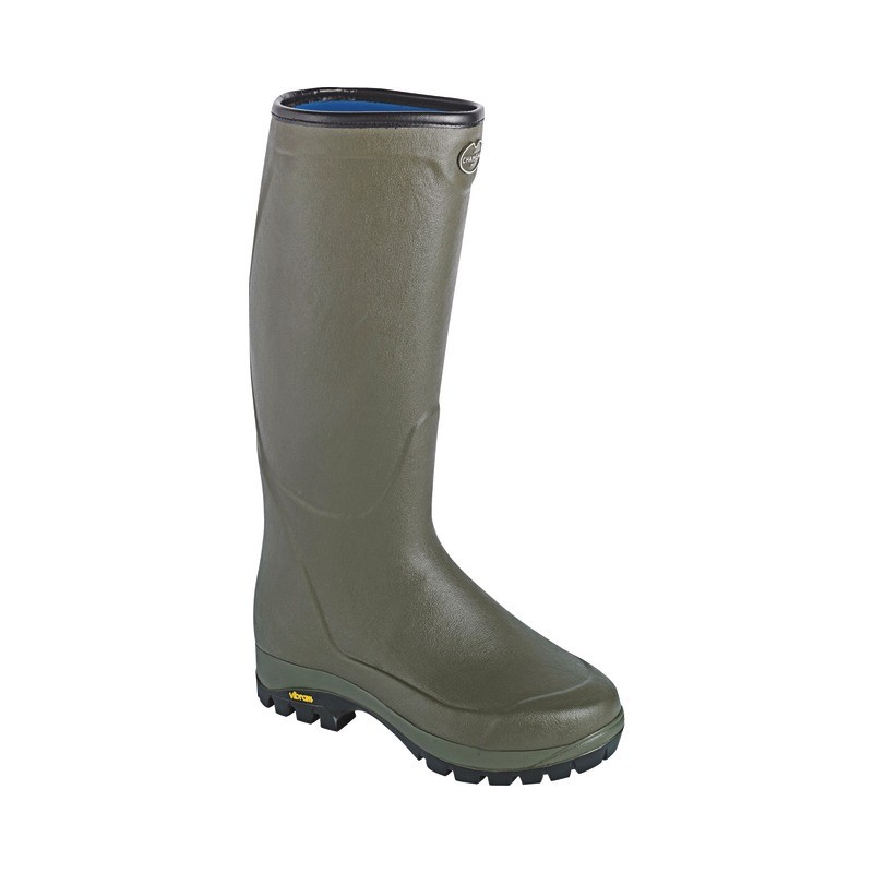 BOTTES COUNTRY NEOPRENE VIBRAM VERT P40