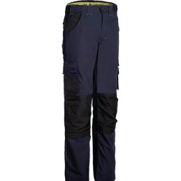 PANTALON ADAM MARINE/NOIR T40