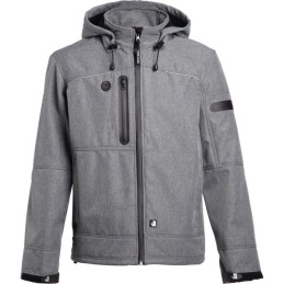 VESTE SOFTSHELL FLORES GRIS TAILLE XXXXL