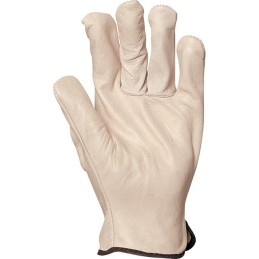 GANTS MAÎTRISE TOUT FLEUR DE VACHETTE T8