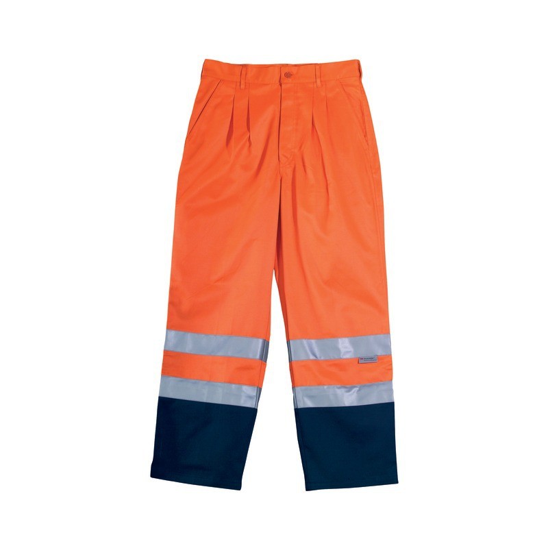 Pantalon fluorescent hi-viz patrol marine 60% coton / 40% polyester