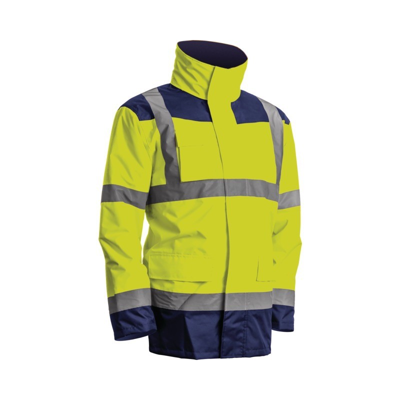 PARKA 4 EN 1 HAUTE VISIBILITE KANATA JAUNE TAILLE L