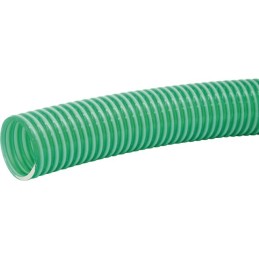 TUYAU PLASTIQUE VERT RENFORCE Ø100mm ROULEAU DE 25M