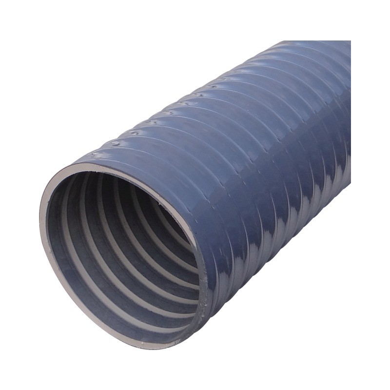 TUYAU PLASTIQUE GRIS RENFORCE Ø60mm ROULEAU DE 25M