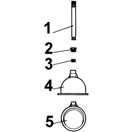 BOISSEAU DE VANNE 6" DIA157 EP 25X8  RIV