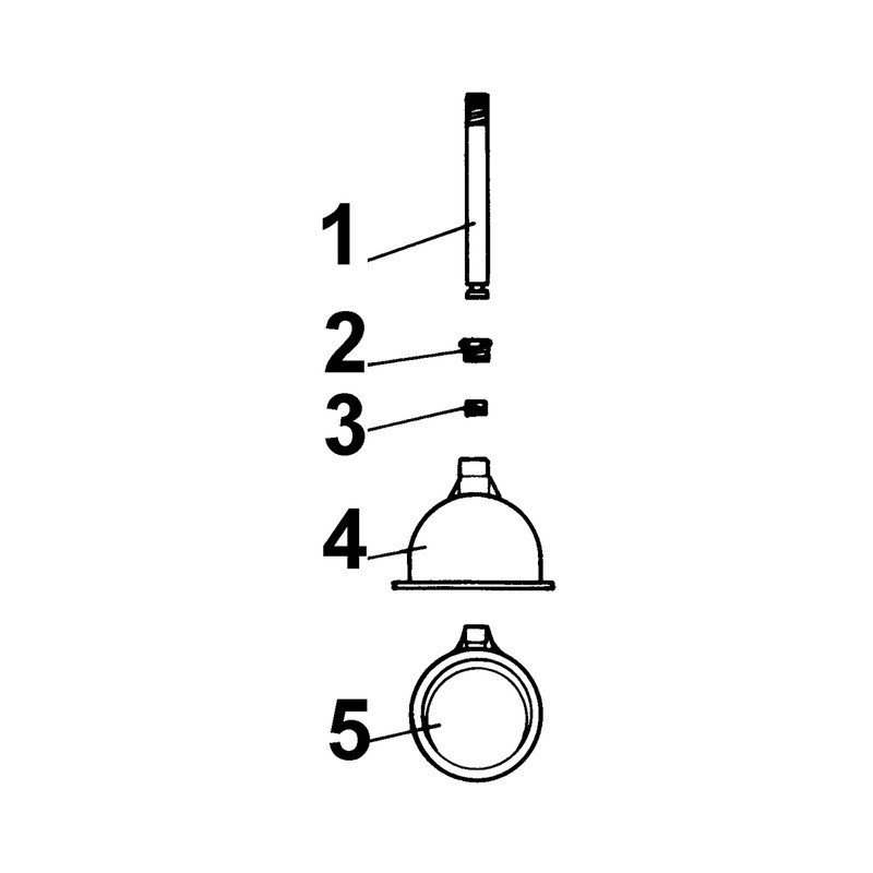 BOISSEAU DE VANNE 6" DIA157 EP 25X8  RIV