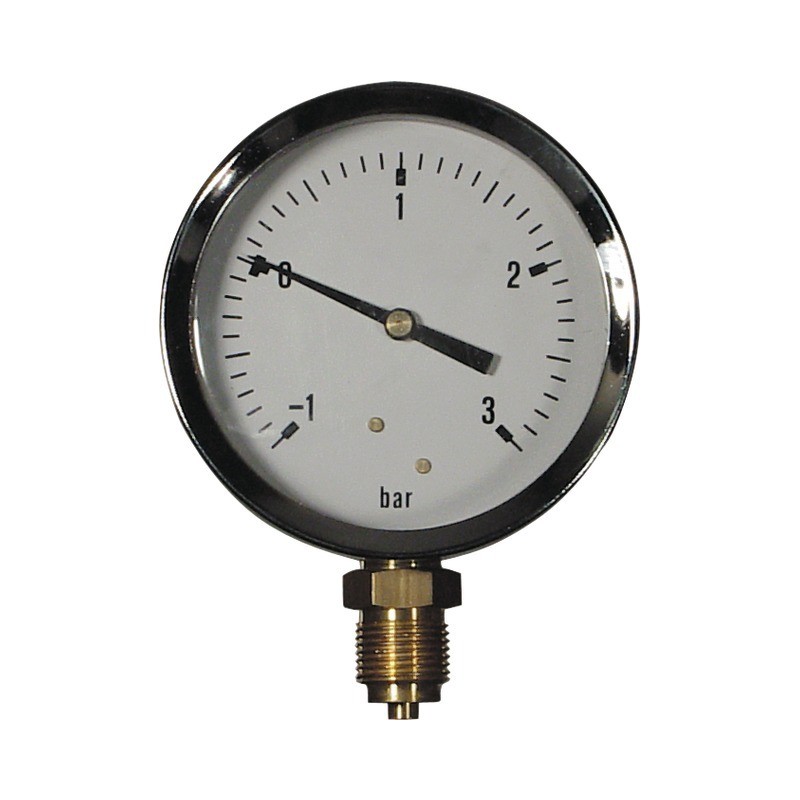 MANOMETRE 60 MM FILETAGE 1/4" -1 A + 3 BAR