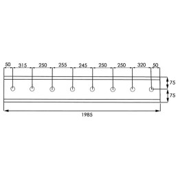 LAME  150X16X1985 400HB  42V70 12201NE ROUGE