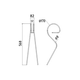 DENT ETRILLE 8MM TYPE KOCKERLING 585073