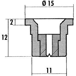 BUSE ALBUZ APE 110 GRIS LA PIECE